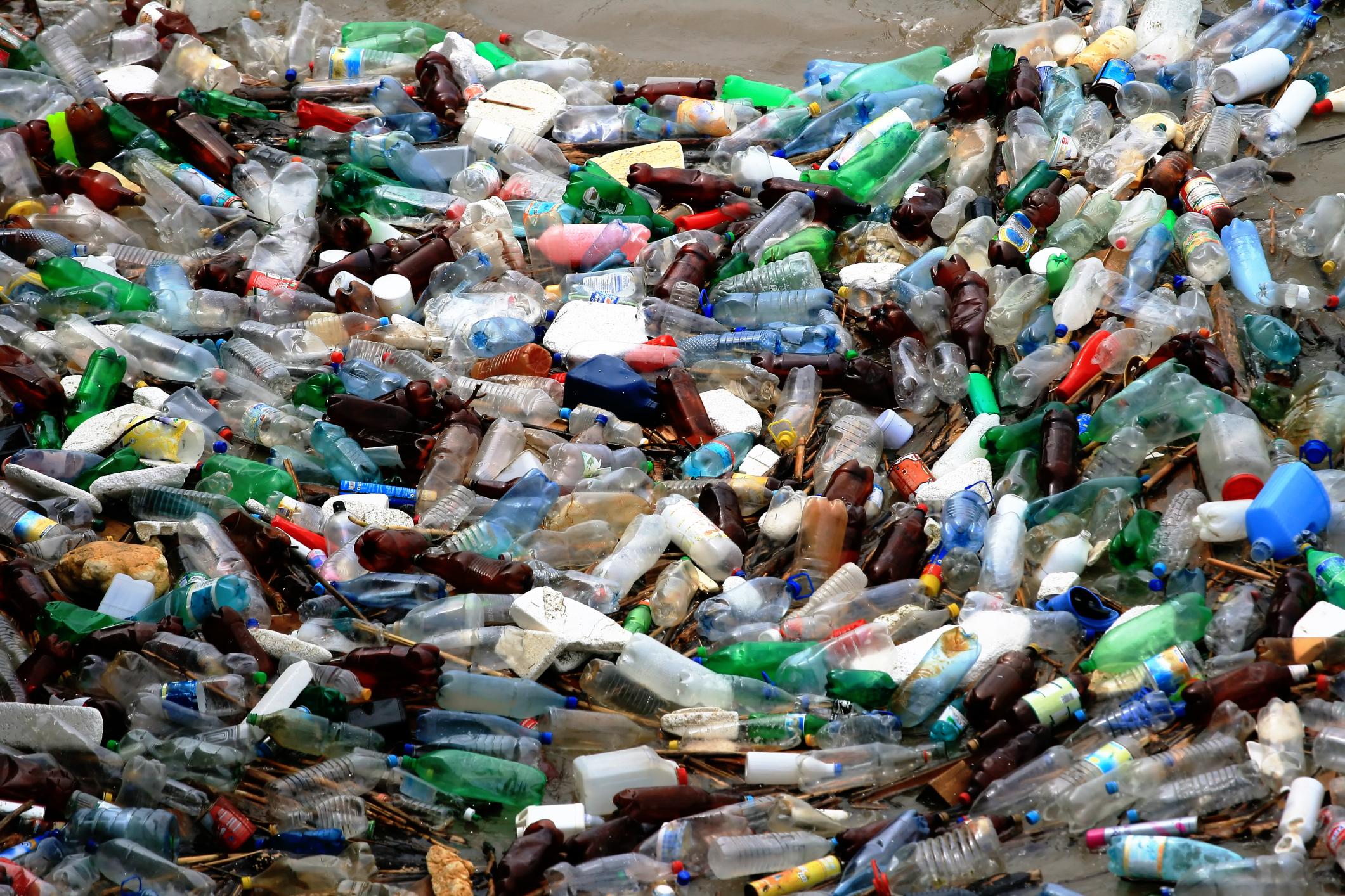 Plastic Bottle Landfill